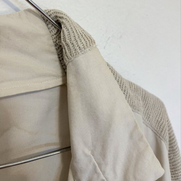 Transit Uomo Men's Medium Button Down Cotton Light Grey Shirt Avant-Garde Italia - Picture 3 of 4